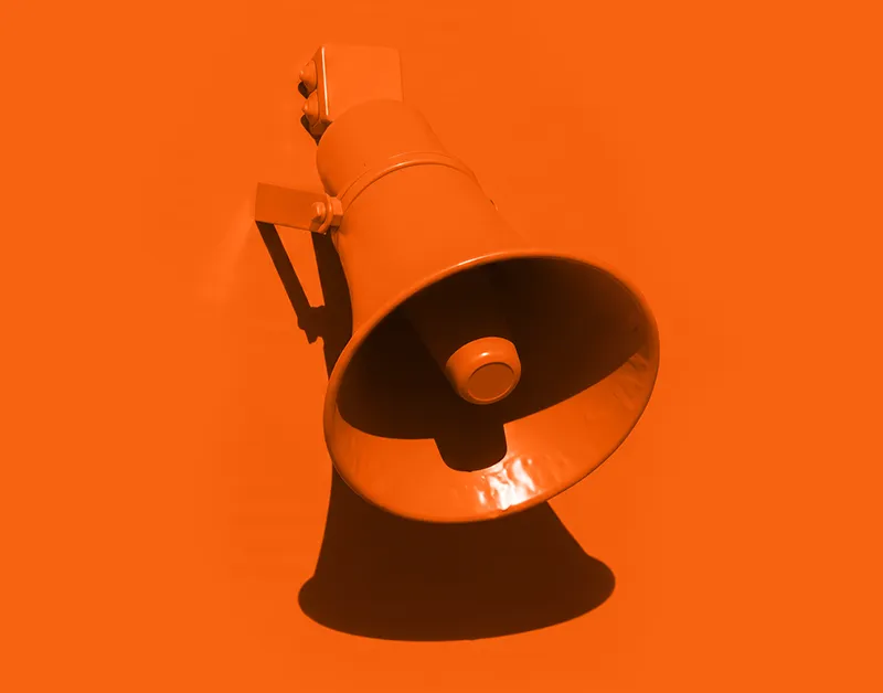 Brand Bamboo megaphone
